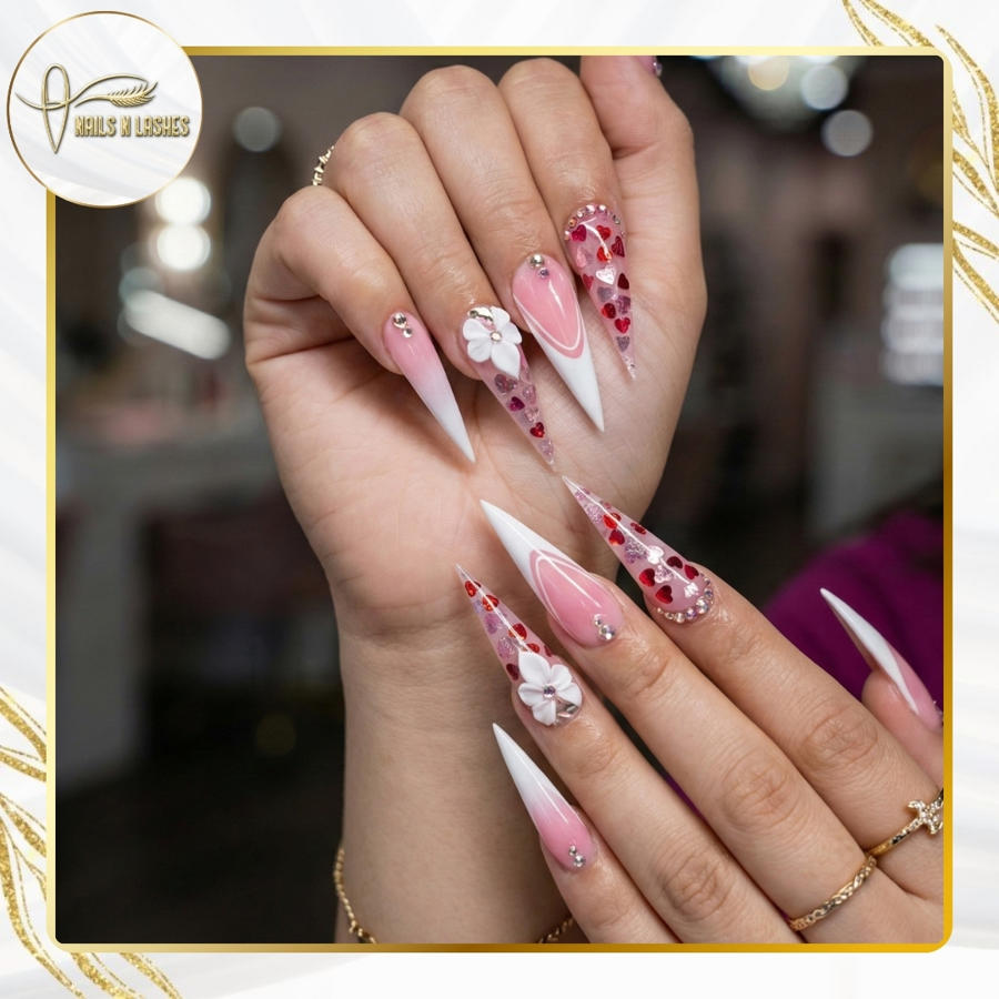 Valentine nail collection